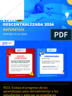 01-10 I Grupo Docente Perú I Etapa Descentralizada Matematica