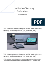 Quantitative Sensory Evaluation