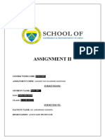 Ca Assignment 2 CMS22BC0006