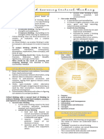 Promoting and Assessing Critical Thinking