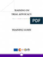 Trial Advocacy Manual