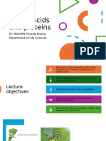 Amino Acids and Proteins