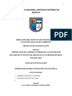 Plan 2 de Investigacion Formativa-Compost A Partir de Visceras de Pescado Final