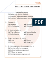 Sexual Reproduction in Flowering Plants NEET Questions