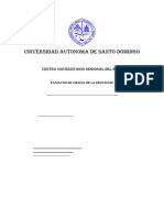 Analisis Reflexivo de Las 4 Filosofia de La Educacion