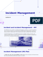 Incident Management