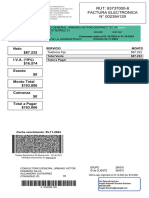 Neto $87.232 I.V.A. (19%) $16.574 Exento $0 Monto Total $103.806 Cobranza $0 Total A Pagar $103.806