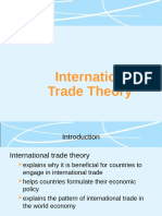 Int'l Trade Theory