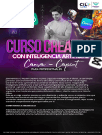 Curso Creativo Con Inteligencia Artificial Canva - Capcut para Profesionales - Brouchure