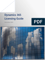 Dynamics 365 Licensing Guide November 2024