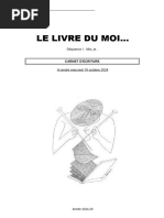 Le Livre Du Moi 3e