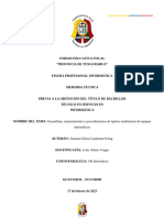 Esquema de Redaccion Final - Proy de Grado - Informatica - 2022 - 2023 - Samaela Wong