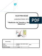 Lab02 - Medición Tensión y Resistencia