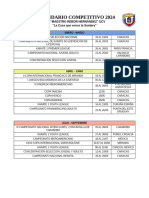 Calendario Competitivo 2024