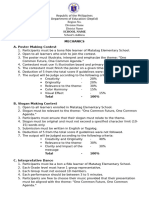 Mechanics of The Different Contested Activities