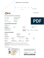 E-KYC Application Preview Page One