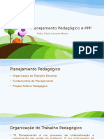 Planejamento Pedagógico e PPP Slide 1