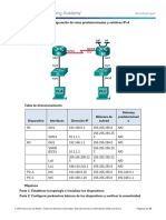 2.2.2.5 Lab - Configuring IPv4 Static and Default Routes - ILM