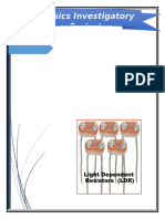 Physics Investigatory Project LDR