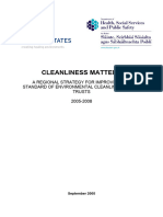 Facilities Management Cleanliness Matters Strategy Sept05