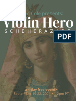 Violin Hero Scheherazade Workbook