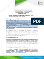 Guia de Actividades y Rúbrica de Evaluación - Unidad 2 - Fase 2 - Propiedades Físicas de Suelos Agrícolas