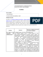 Portfolio - Acompanhamento e Monitoramento Do Processo de Ensino e de Aprendizagem