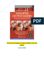 Kaplan and Sadock's Synopsis of Psychiatry 11th Edition Textbook