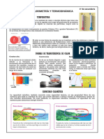 Teoria - Calorimetría y Termodinámica - 4°