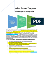 Organizacion de Una Empresa