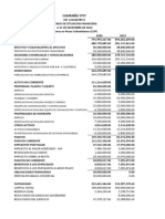 Analisis Vertical y Horizontal Compañia Yyy