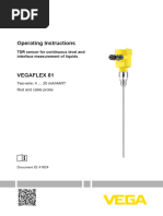 en VEGAFLEX 81-4-20 MA HART Two Wire Rod and Cable Probe