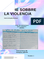 Afiche Sobbre La Violencia Karin