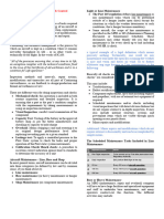 Maintenance Planning & Control Prelims