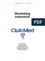 Marketing Industriel Club Med Finiii