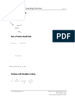 Introduction To Fractions - HANDOUT Durham