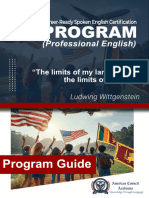 English Certification Program