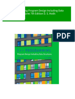 (Ebooks PDF) Download C Programming Program Design Including Data Structures 7th Edition D. S. Malik Full Chapters