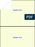 Bubble Sort