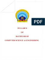 Syllabus Btech Cse