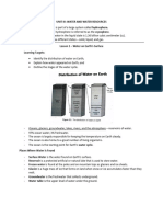 UNIT 3 Water and Water Resources