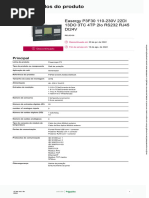 Schneider Electric Relés de Proteção PowerLogic P3 REL52105