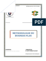 Methodologie Du Business Plan Master 1 Iscom (Ucao)