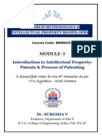 RM & IPR-BRMK557 - Module 3-Final by DR - Suresha V