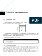 Principes de La Thermodynamique