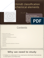 Geochemical Elements Classification