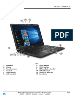 Quickspecs: HP 250 G7 Notebook PC