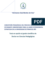 Concepcion Pedagogica Del Proceso de Formacion Del Estudiante Universitario