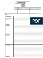 Ficha de Planificación para Nuestra Mesa Redonda