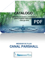 CATALOGO - Calha Parshall - Espanhol